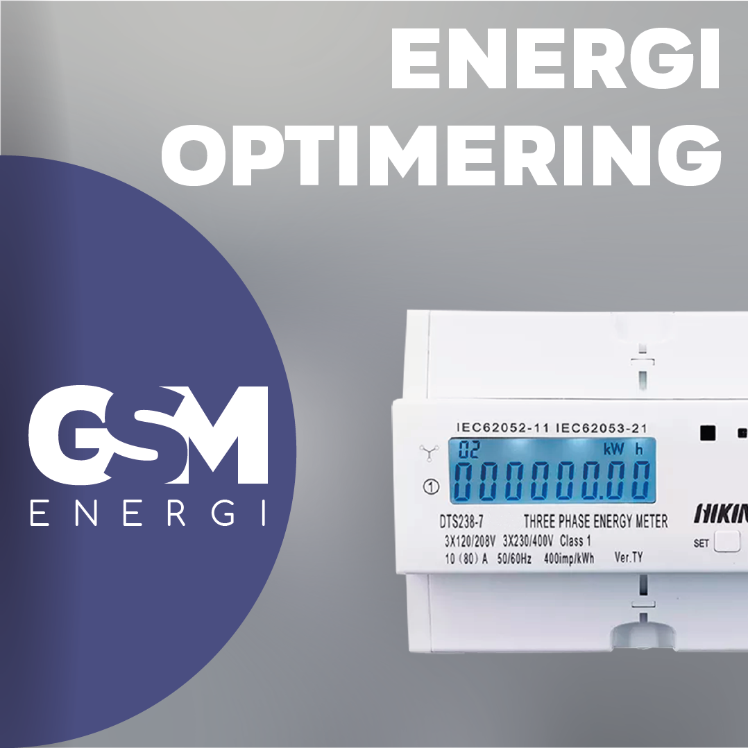 Energioptimering Og Energimåling Med GSM Teknik. Spar Penge På GSM ...