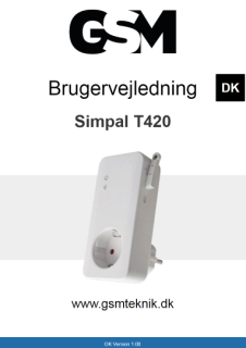 Simpal T420 kvikvejledning