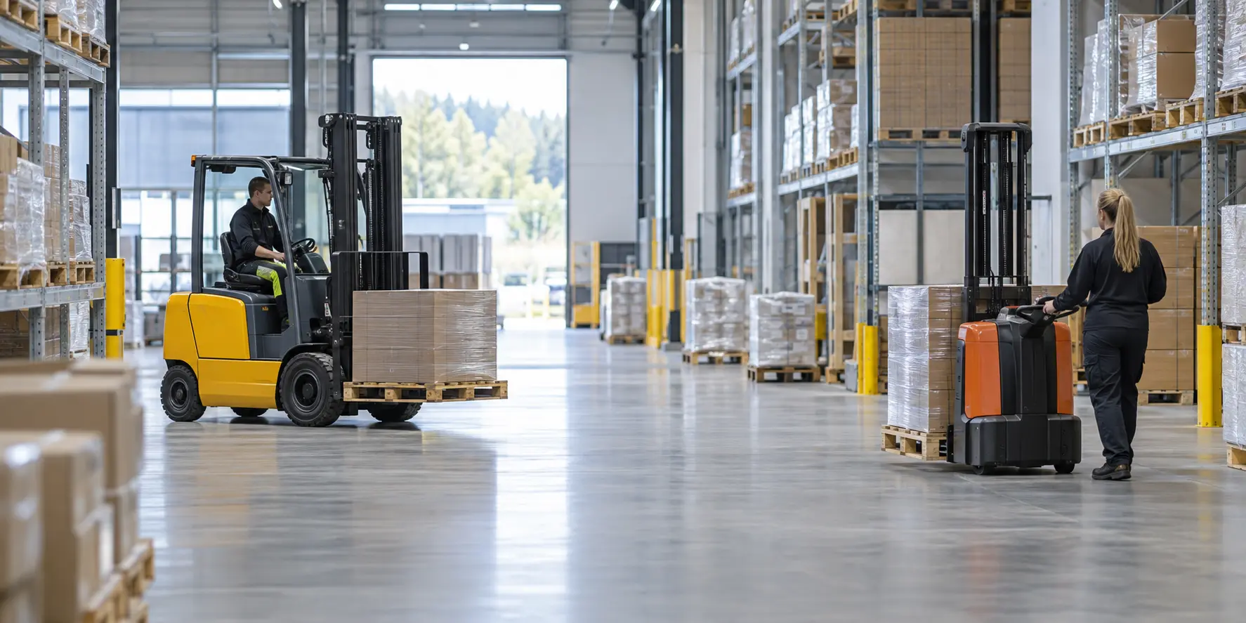 GPS tracking af elektrisk truck med tracker til op til 90 volt