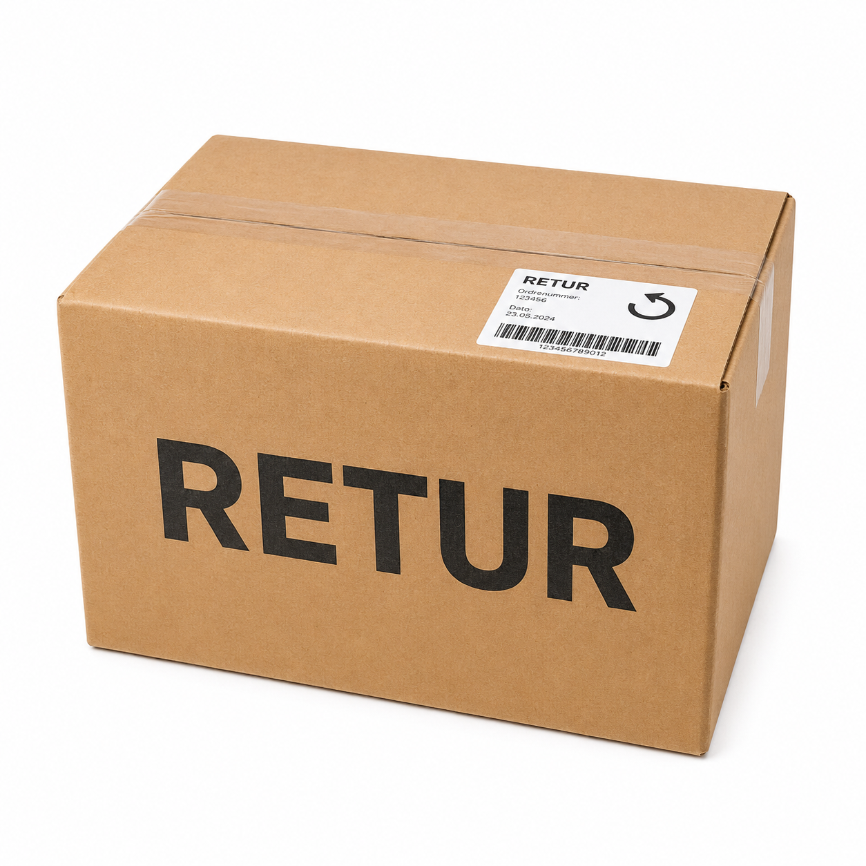 Returnering af pakke