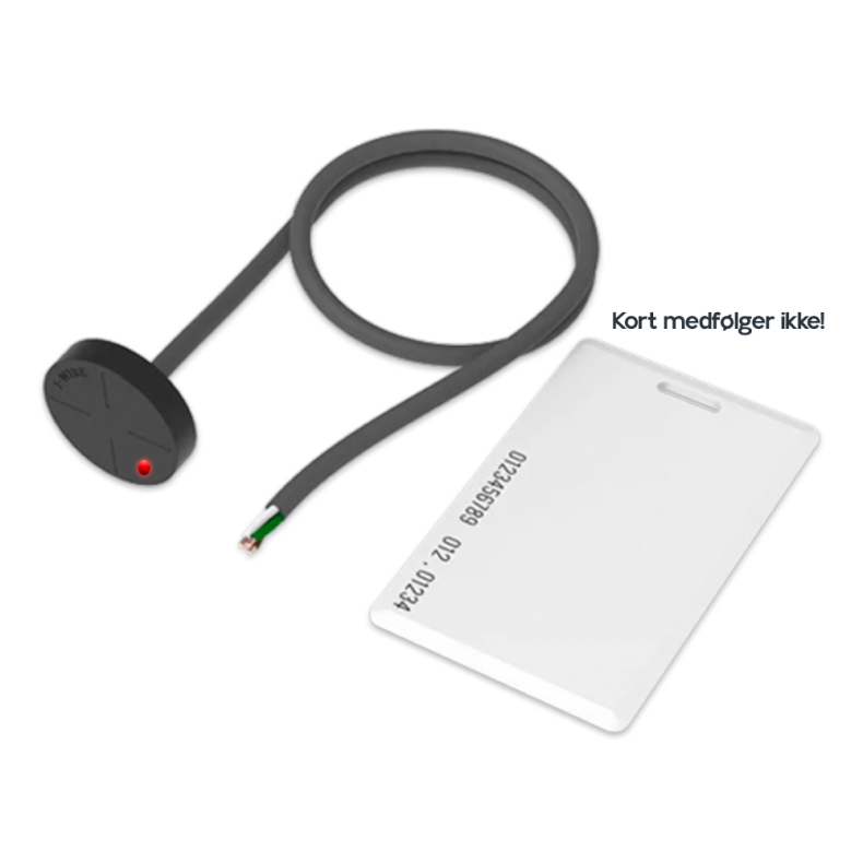 1-wire vandtt RFID-lser med LED-indikator