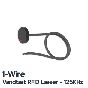 1-wire vandtt RFID-lser med LED-indikator