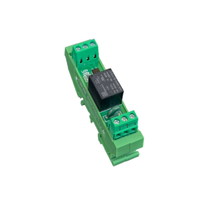 1-Kanals Relmodul 12V 10A til DIN-skinne