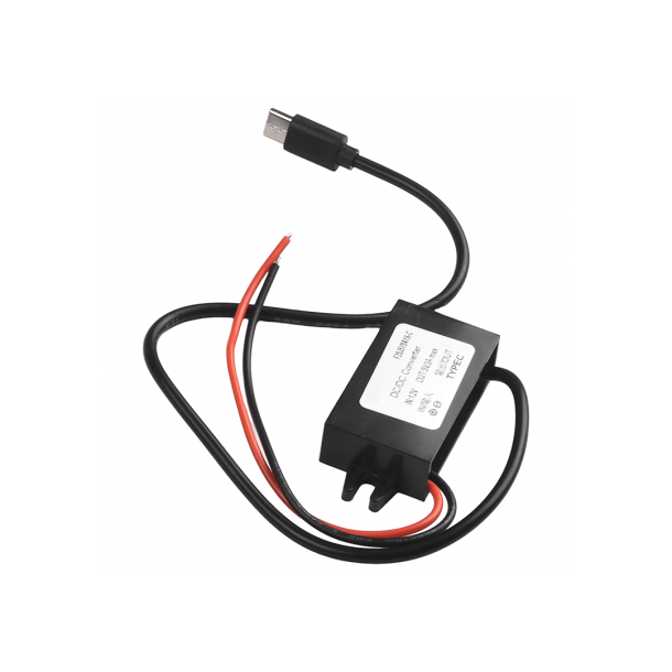 12V fast strmtilslutning til USB C