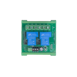 2-Kanals Relmodul 12V 30A til DIN-skinne