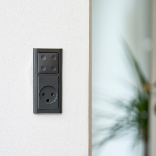 FESH Smart 4-tryk m/Zigbee - sort