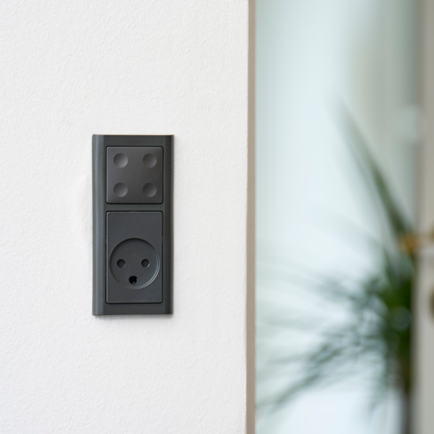 FESH Smart 4-tryk m/Zigbee - sort