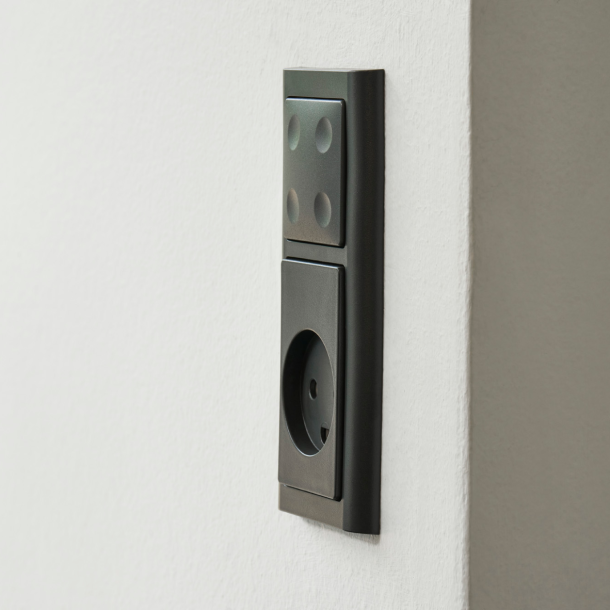 FESH Smart 4-tryk m/Zigbee - sort