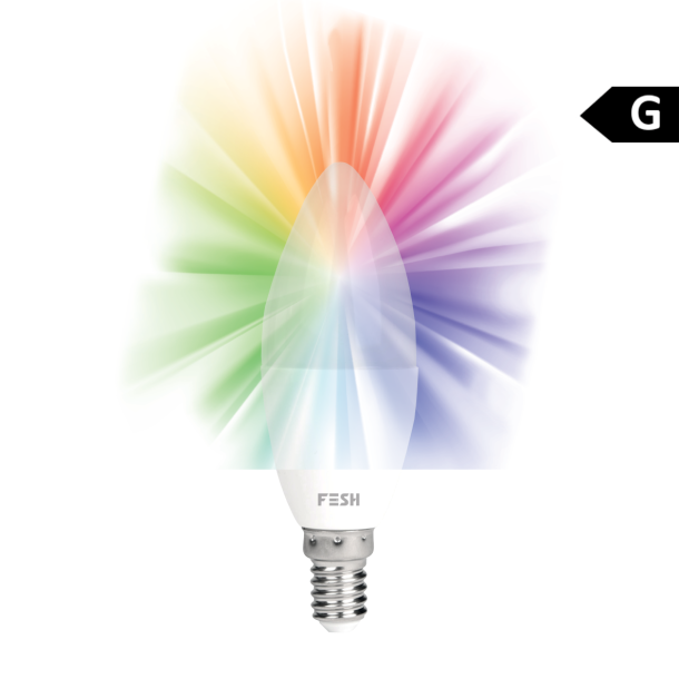 WiFi LED Multicolor pre 5W E14