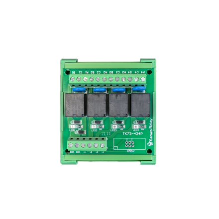 4 kanals 12v relaemodul til din skinne 4 1