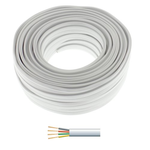 4-leder Alarmkabel pr. m