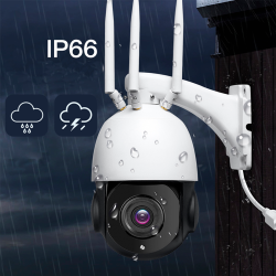 4G GSM Kamera udendrs PTZ 30x Zoom 8MP Pro