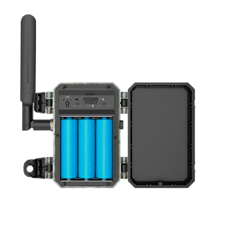 4G Batteri vildt kamera m/solcelle 4MP demo