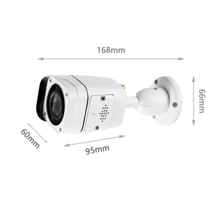 4g gsm udendoers mini hvid kamera 5mp