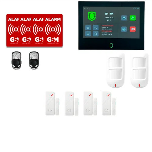 GSM Tyverialarm pakke 100m2