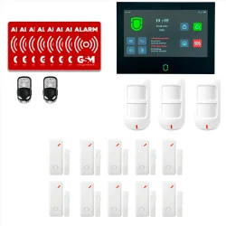 GSM Tyverialarm pakke 200m2