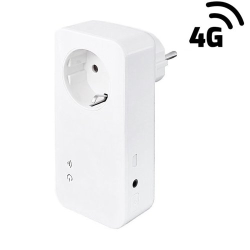 GSM stikkontakt T420 4G m/temperaturfler