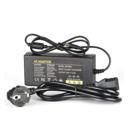 NVR str�mforsyning 52V 2.A