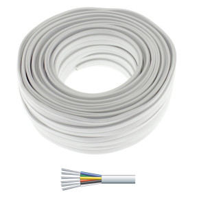 6-leder alarmkabel pr. m