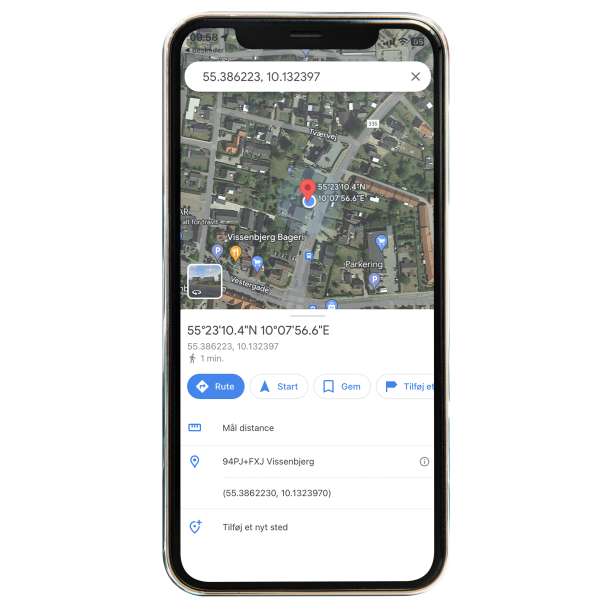 GPS Tracker indbygget i rel uden abonnement 2G