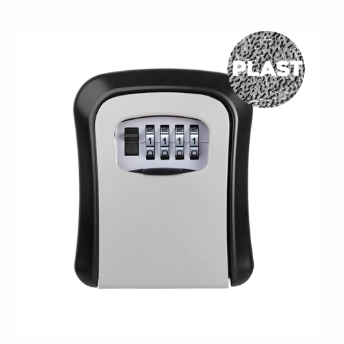 Ngleboks med kode i kraftig ABS plast