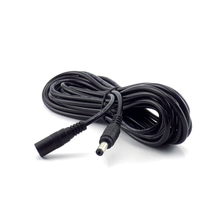dc stroemforsyningskabel 5 meter