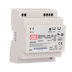 Str�mforsyning 12V 30W 2.5A DIN