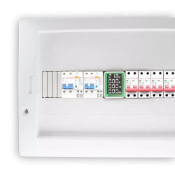 MULTIMETER DIN VOLT/AMP m/ display