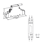 energimaaler 1 faset 230v45a mpulsudgang maal
