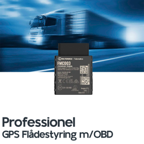 GPS Fldestyring Professionel m/OBD