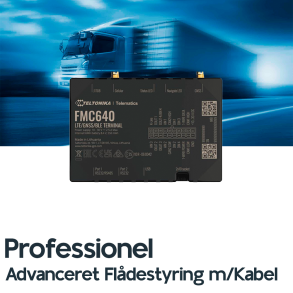 GPS Fldestyring Avanceret m/Kabeltilslutning