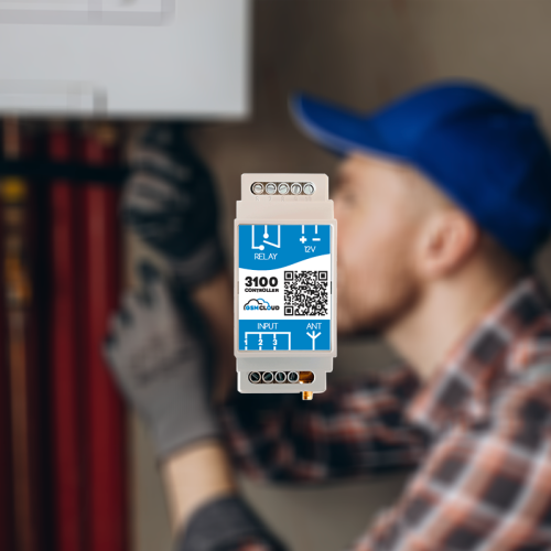 GSM Logger kWh 1-fase 230V (DIN)