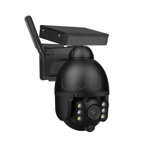 4G GSM kamera udend�rs PTZ solcelle 2MP sort