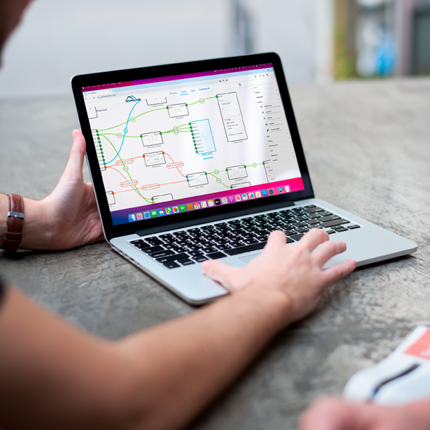 GSM VA alarm 230V i IP65 elboks (5G-NB-IoT) m/flyder