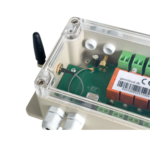 GSM logger m/4 temperaturflere (-30 til +70C)