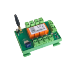gsm modul 4in 4out t din skinne 4400 4 1