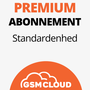 1 rs PREMIUM abonnement GSMCloud (standardenhed)