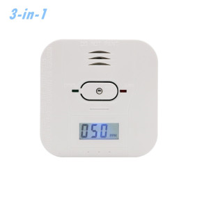 Kulilte- varme- og rgalarm m/display