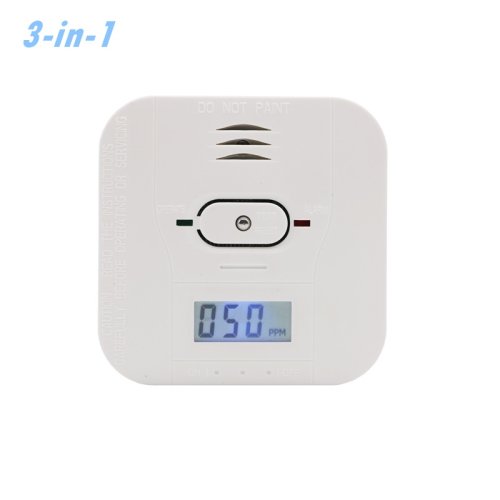 Kulilte- varme- og r�galarm m/display