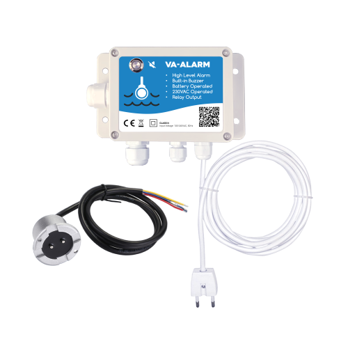 Vandalarm til gulv / VA-Alarm m/batteri