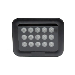 IR lys m/15 kraftige LED til kameraovervgning 90 gr.