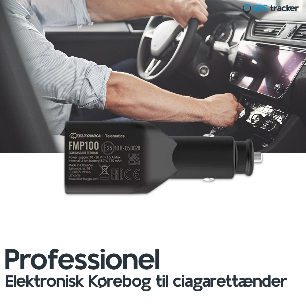 Professionel Elektronisk GPS kørebog - ELEKTRONISK KØREBOG - GPS-Tracker.dk