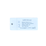 Str�mforsyning LED-driver 12V DC � 12W / 1A