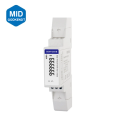 Energimler 1-faset 230V/45A MID godkendt m/pulsudgang