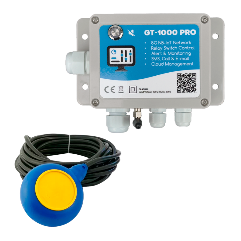NB-IoT GT1000PRO 230V (IP65) with float sensor