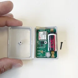  GSM PIR alarm m/batteri (5G NB-IoT)