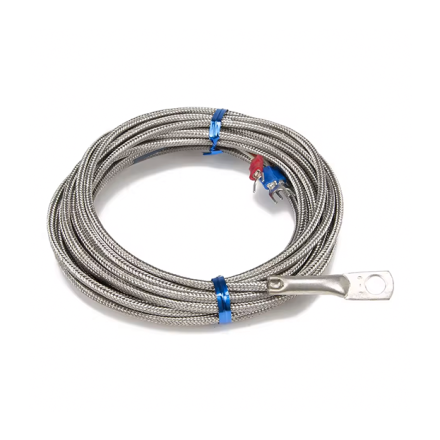 pt100 rtd  50 450c temperaturfoeler sensor ringsko 5m 3