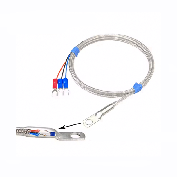 PT100 RTD -200 ~ 420 C temperaturfler 1m