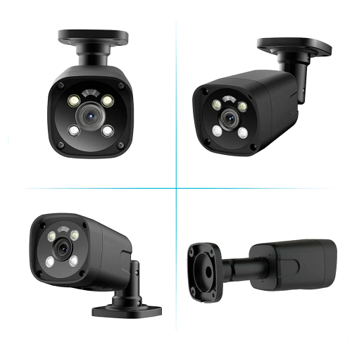 Kamerapakke nvr poe 8ch m/2 bullet kamera 4K