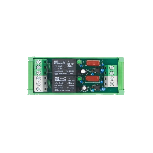 Rel�modul 2CH 12V til DIN-skinne